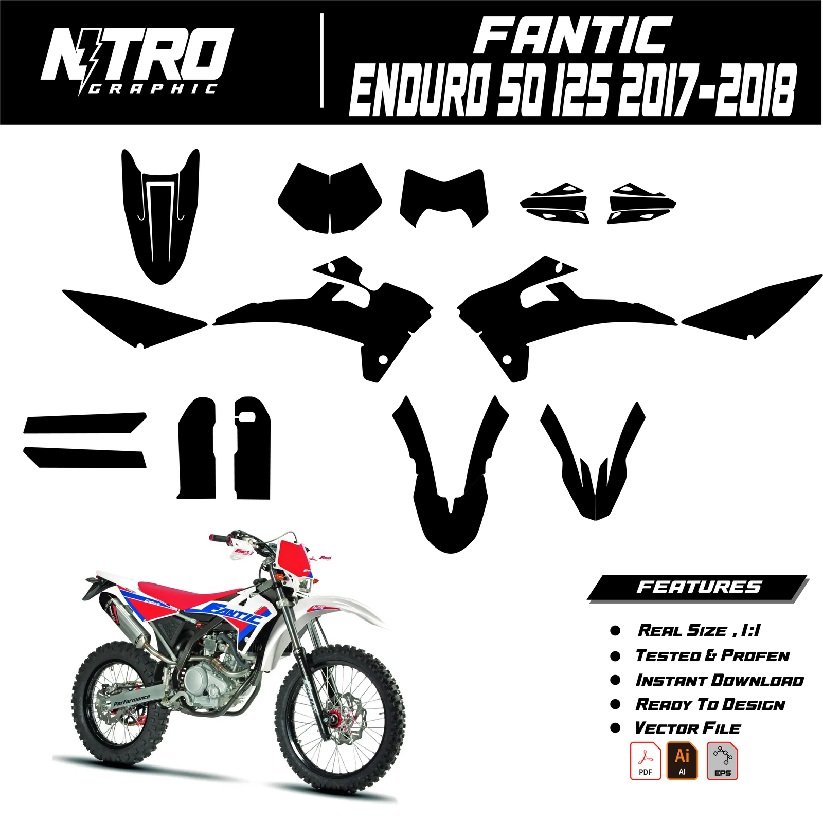 FANTIC ENDURO 50 125 2017-2018