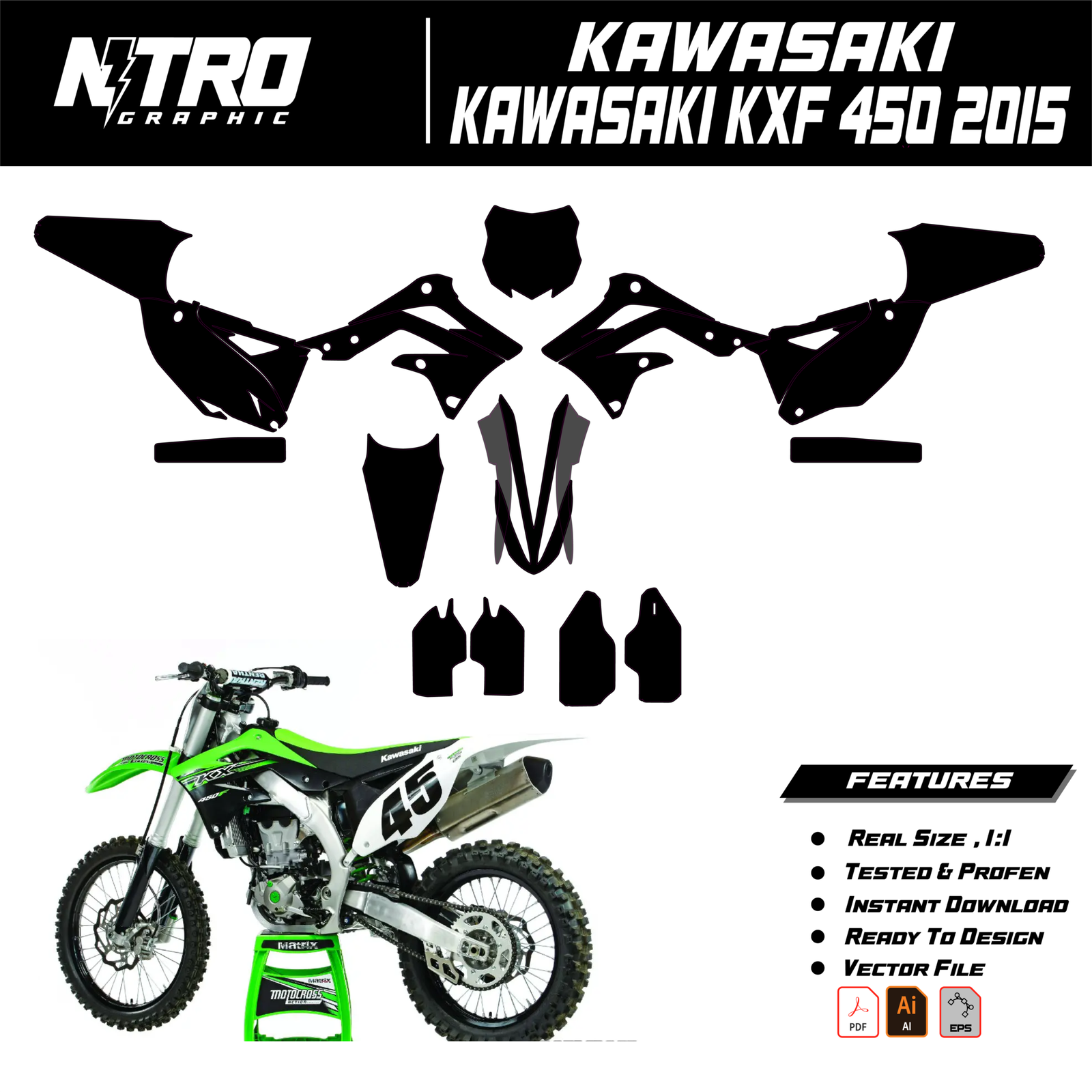 KAWASAKI KXF 450 2015