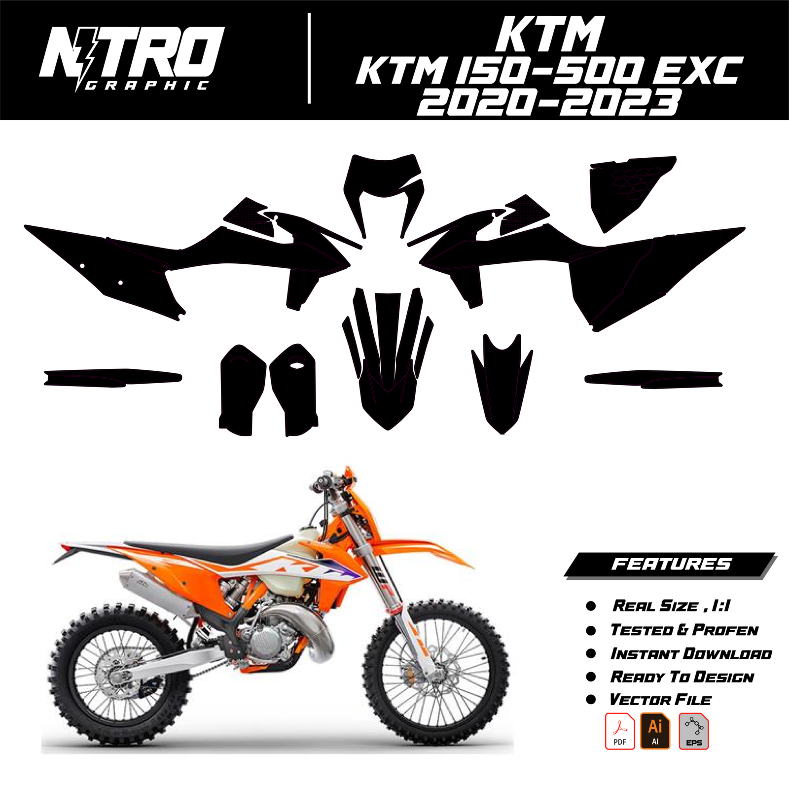 KTM 150-500 EXC 2020-2023
