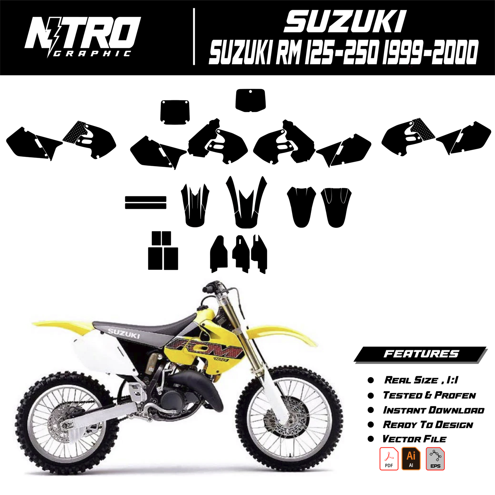 SUZUKI RM 125-250 1999-2000