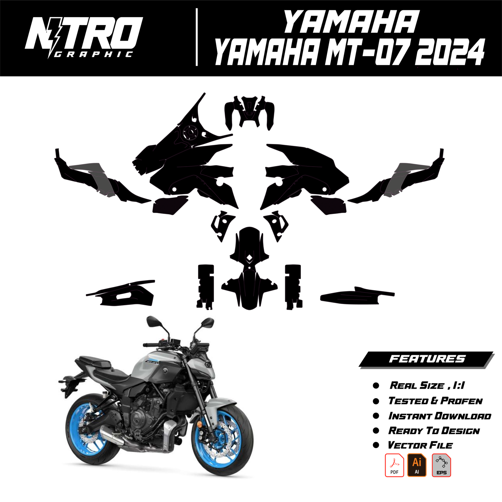 YAMAHA MT-07 2024