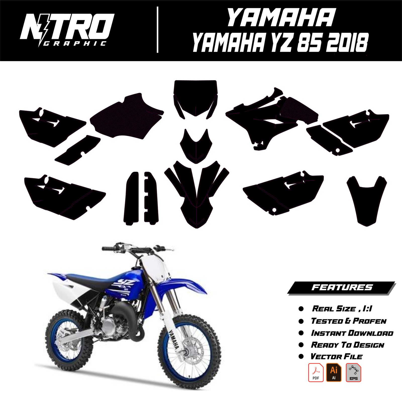 YAMAHA YZ 85 2018