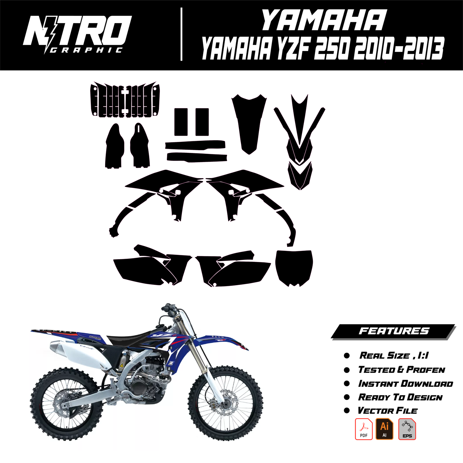 YAMAHA YZF 250 2010-2013